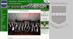 Desktop Screenshot of cushendungac.com